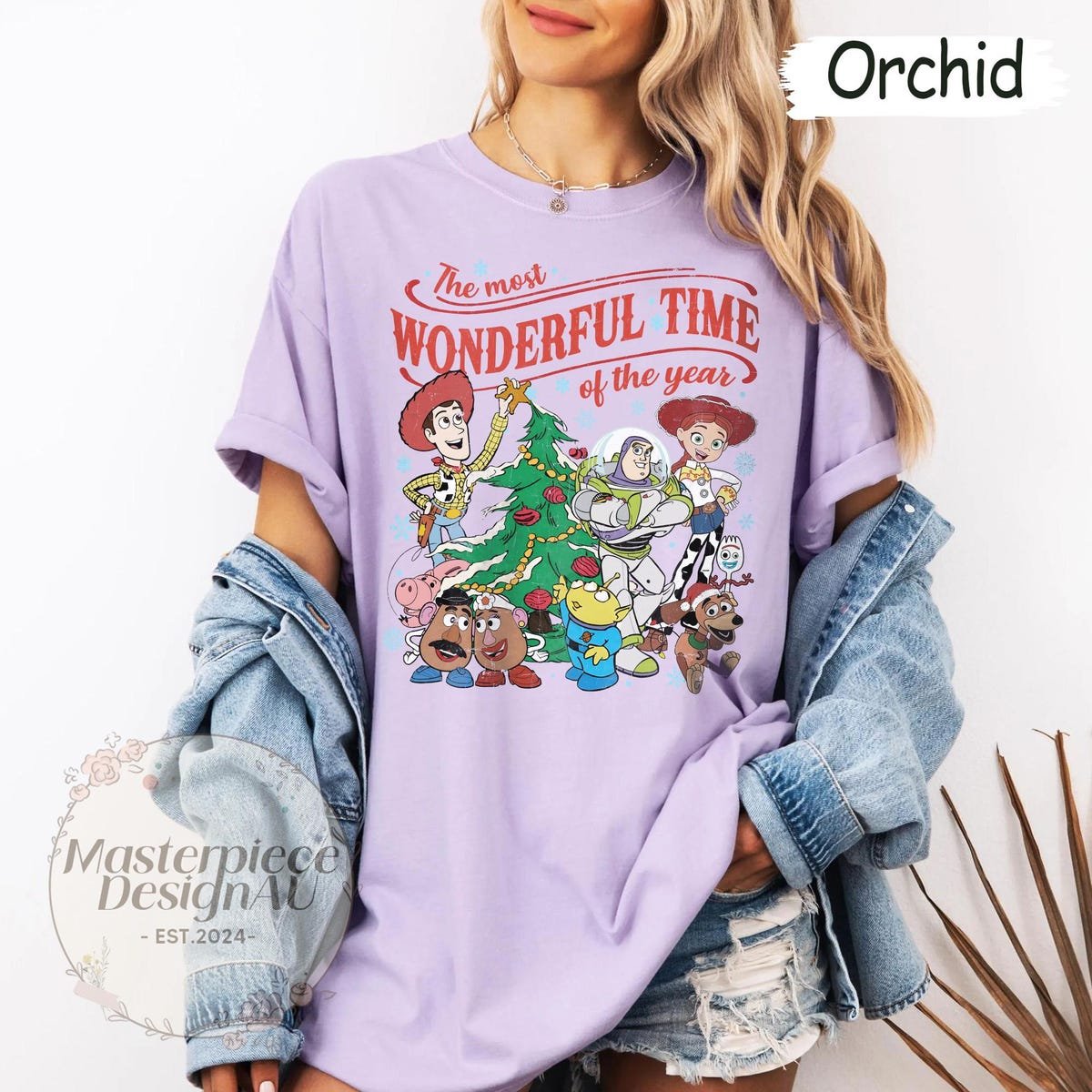 Toy Story Christmas Shirt Disney Holiday Family Matching Tee