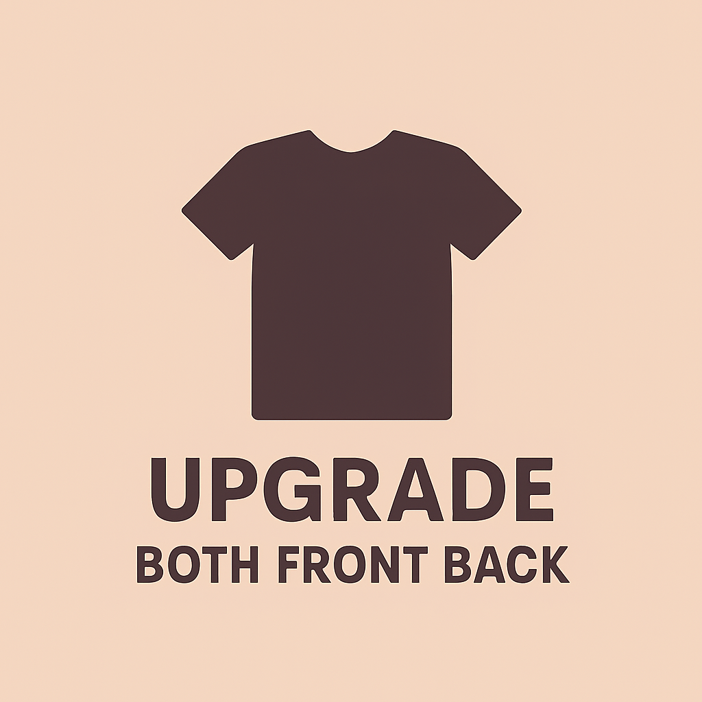 Ugrade design print position both front back