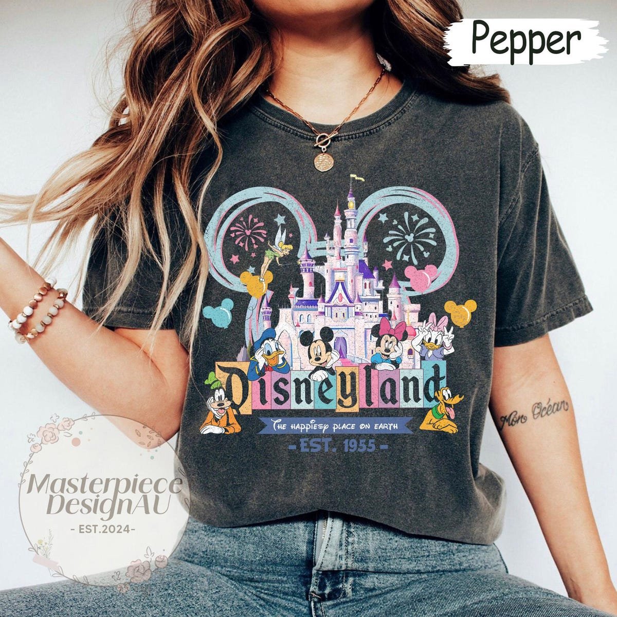 Vintage Disneyland Shirt Mickey Retro Disney Family Trip Tee