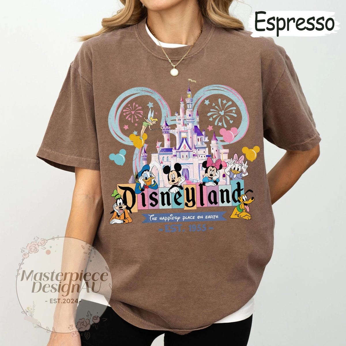 Vintage Disneyland Shirt Mickey Retro Disney Family Trip Tee