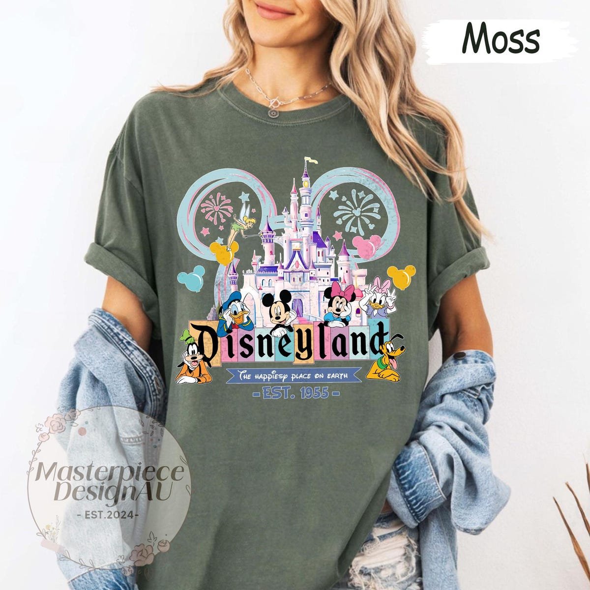 Vintage Disneyland Shirt Mickey Retro Disney Family Trip Tee