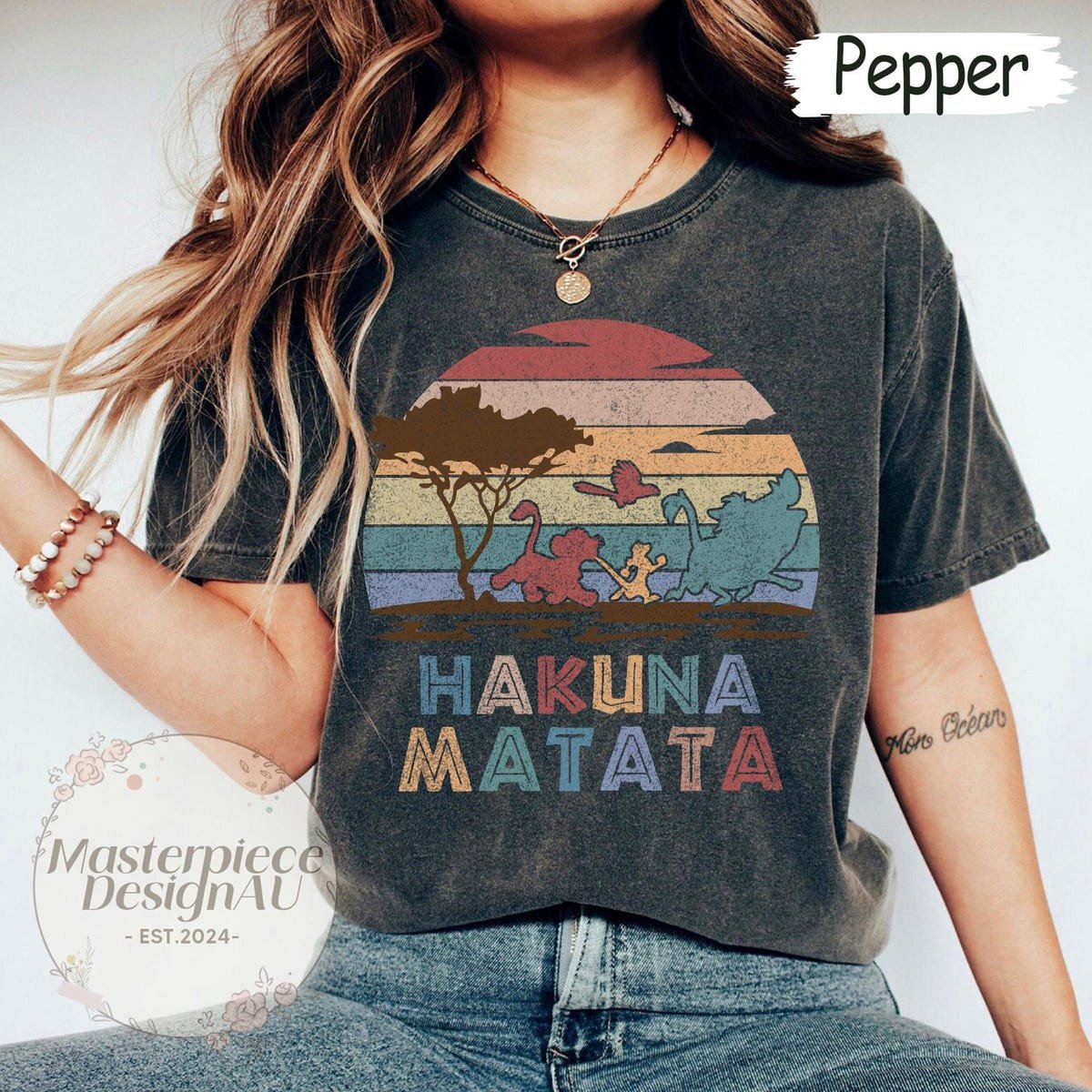 Vintage Lion King Shirt Hakuna Matata Disney Tee