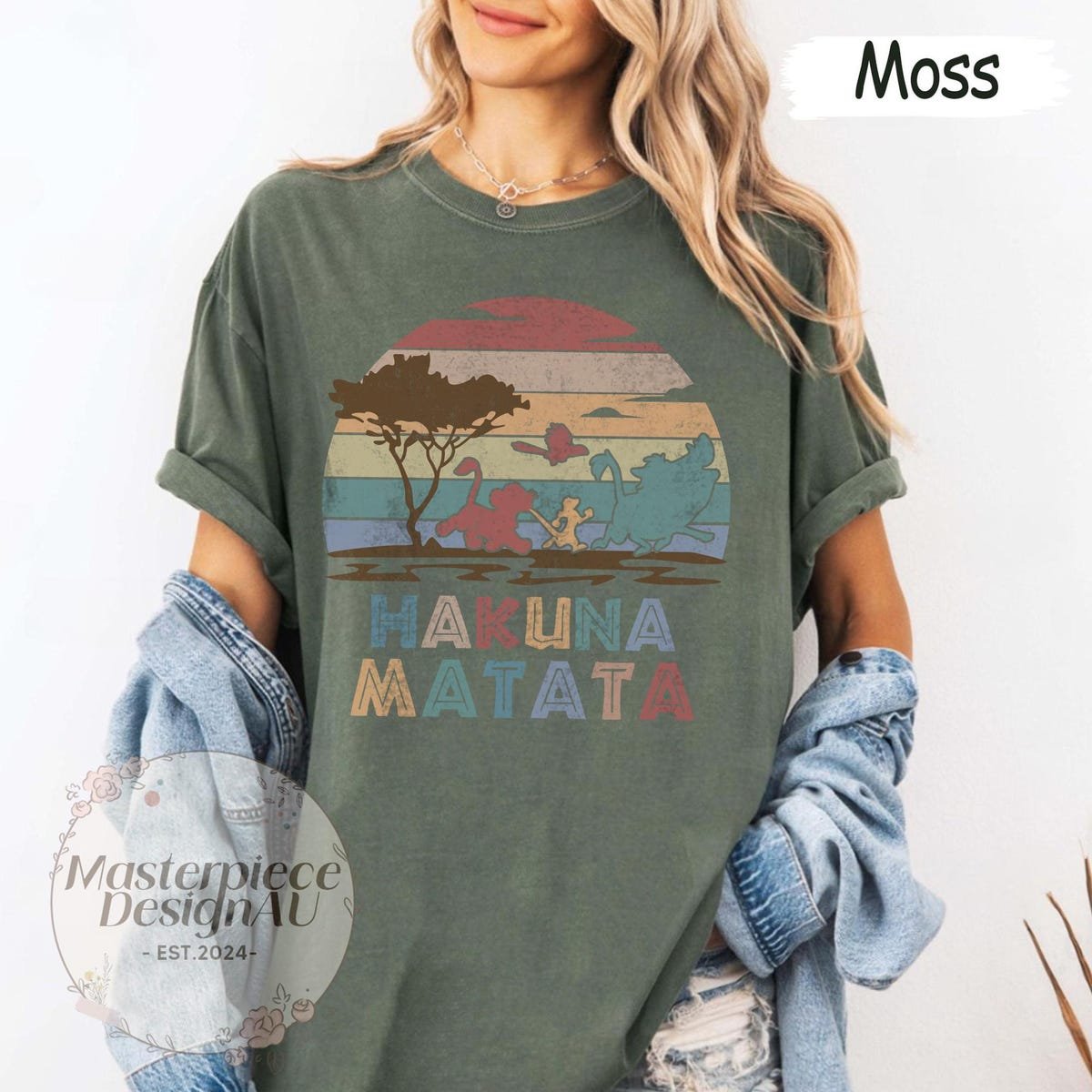 Vintage Lion King Shirt Hakuna Matata Disney Tee