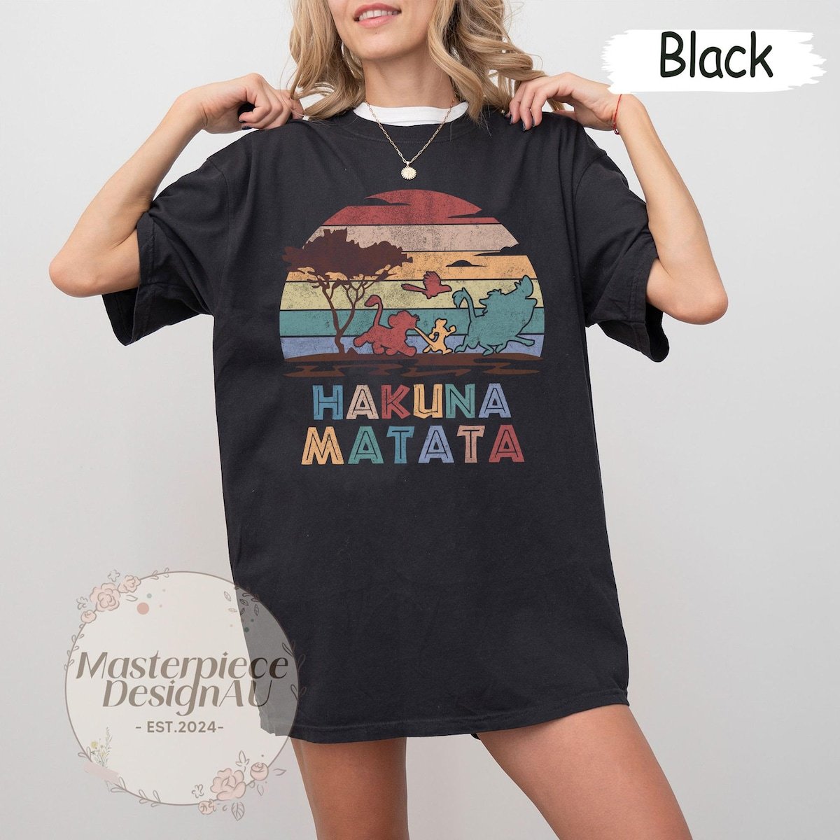 Vintage Lion King Shirt Hakuna Matata Disney Tee