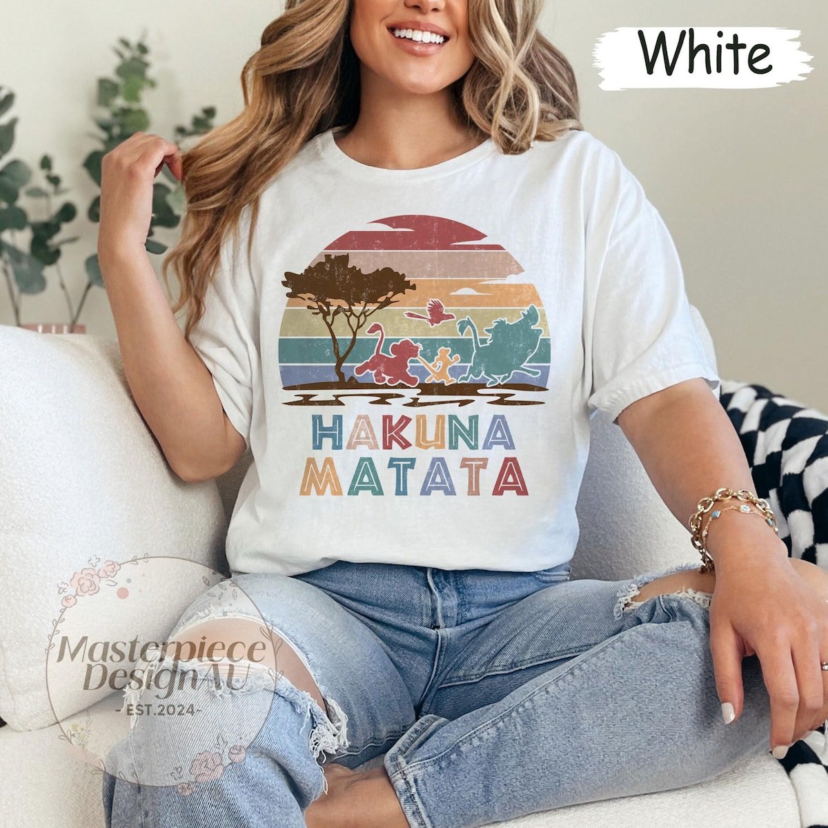 Vintage Lion King Shirt Hakuna Matata Disney Tee